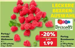 Kaufland Driscoll's Portug./marokk. Himbeeren Angebot