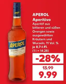 Kaufland APEROL Aperitivo Angebot