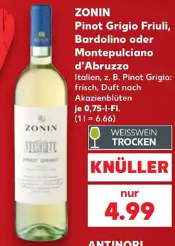 Kaufland ZONIN Pinot Grigio Angebot