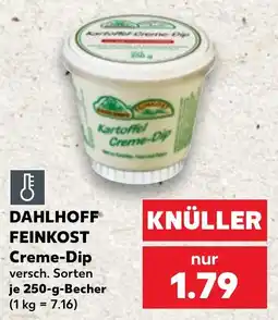 Kaufland DAHLHOFF FEINKOST Creme-Dip Angebot