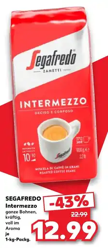 Kaufland Segafredo Intermezzo Angebot