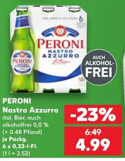 Kaufland PERONI Nastro Azzurro Angebot