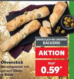 Kaufland Olivenstick Weizengebäck mit ganzen Oliven Angebot