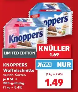 Kaufland Knoppers Waffelschnitte Angebot