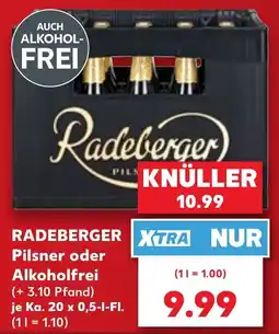 Kaufland Radeberger Pilsner oder Alkoholfrei Angebot
