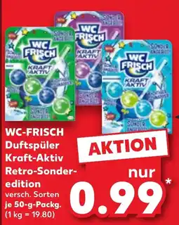 Kaufland WC-FRISCH Duftspüler Kraft-Aktiv Retro-Sonder-edition Angebot