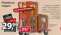 Sonderpreis Baumarkt Plattform-wagen Angebot