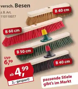 Sonderpreis Baumarkt versch. Besen Angebot