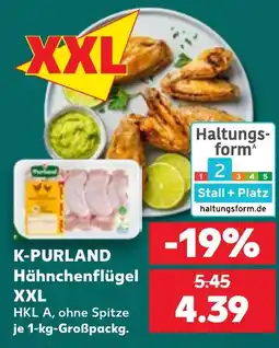 Kaufland K-PURLAND Hähnchenflügel XXL Angebot