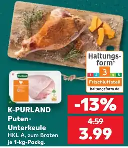 Kaufland K-PURLAND Puten-Unterkeule Angebot