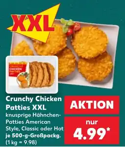 Kaufland Crunchy Chicken Patties XXL Angebot