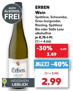 Kaufland Erben Weißwein Angebot