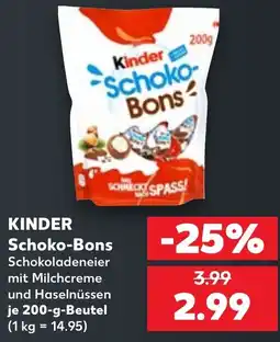 Kaufland Kinder Schoko-Bons Angebot