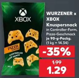 Kaufland WURZENER x XBOX Knuspersnack Angebot