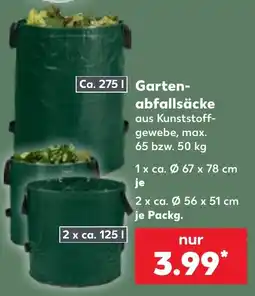 Kaufland Garten-abfallsäcke Angebot