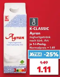 Kaufland K-CLASSIC Ayran Angebot