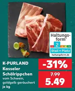 Kaufland K-PURLAND Kasseler Schälrippchen Angebot