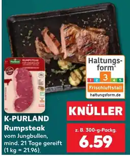 Kaufland K-PURLAND Rumpsteak Angebot