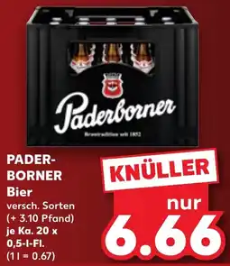 Kaufland Paderborner Bier Angebot