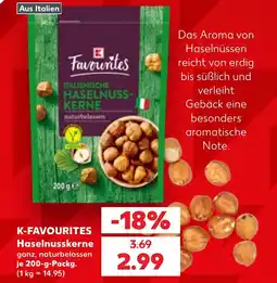 Kaufland K-FAVOURITES Haselnusskerne Angebot