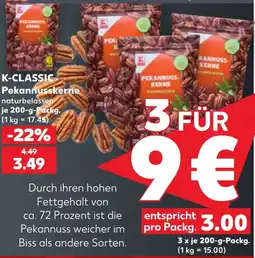 Kaufland K-CLASSIC Pekannusskerne Angebot