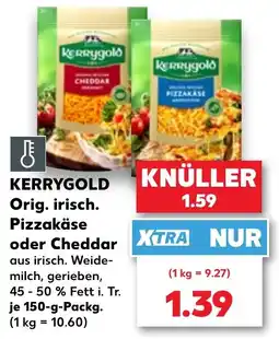 Kaufland KERRYGOLD Pizzakäse oder Cheddar Angebot