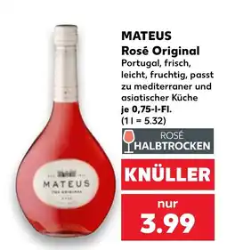 Kaufland MATEUS Rosé Original Angebot
