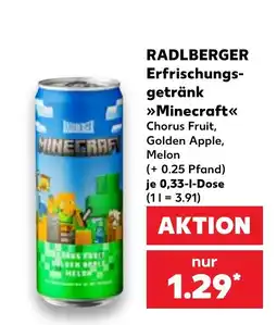 Kaufland RADLBERGER Erfrischungsgetränk »Minecraft« Angebot