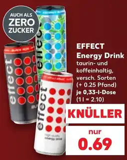 Kaufland EFFECT Energy Drink Angebot