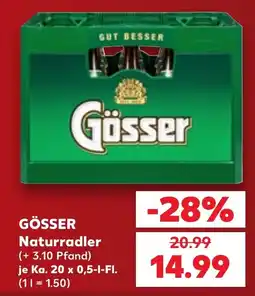 Kaufland Gösser Naturradler Angebot