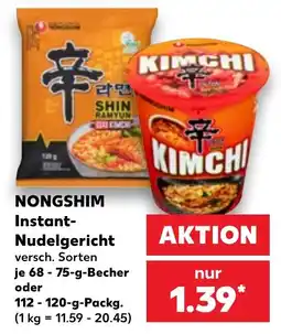 Kaufland NONGSHIM Instant-Nudelgericht Angebot