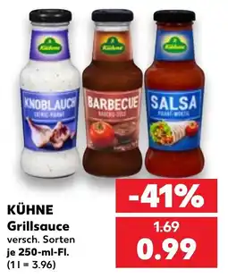 Kaufland KÜHNE Grillsauce Angebot
