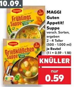 Kaufland MAGGI Frühlings Suppe Angebot
