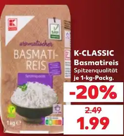 Kaufland K-CLASSIC Basmatireis Angebot