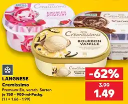 Kaufland LANGNESE Cremissimo Angebot