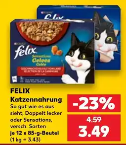 Kaufland FELIX Katzenfutter Angebot