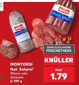 Kaufland Montorsi Ital. Salami Angebot