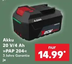 Kaufland Akku »PAP 204« Angebot
