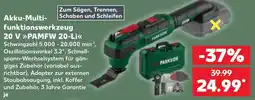 Kaufland Parkside Akku-Multifunktionswerkzeug 20 V PAMFW 20-Li Angebot