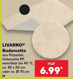 Kaufland LIVARNO® Badematte Angebot