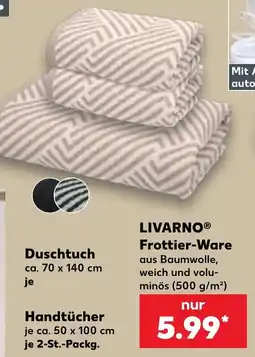Kaufland LIVARNO® Frottier-Ware Angebot