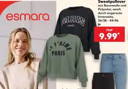 Kaufland ESMARA Sweatpullover Angebot