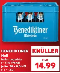 Kaufland Benediktiner Weissbräu Hell Angebot