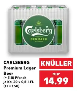 Kaufland CARLSBERG Premium Lager Beer Angebot