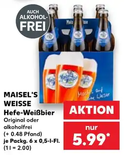 Kaufland MAISEL'S WEISSE Hefe-Weißbier Angebot