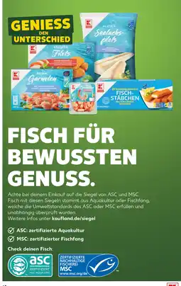 Kaufland K CLASSIC Seelachs-filets Angebot