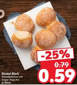 Kaufland Dinkel-Bürli Angebot