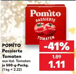 Kaufland POMITO Passierte Tomaten Angebot