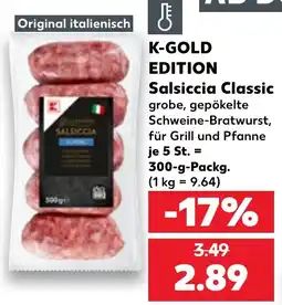 Kaufland K-GOLD EDITION SalsICCIA Classic Angebot