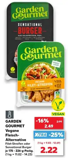 Kaufland Garden Gourmet Vegane Fleisch-Alternative Angebot